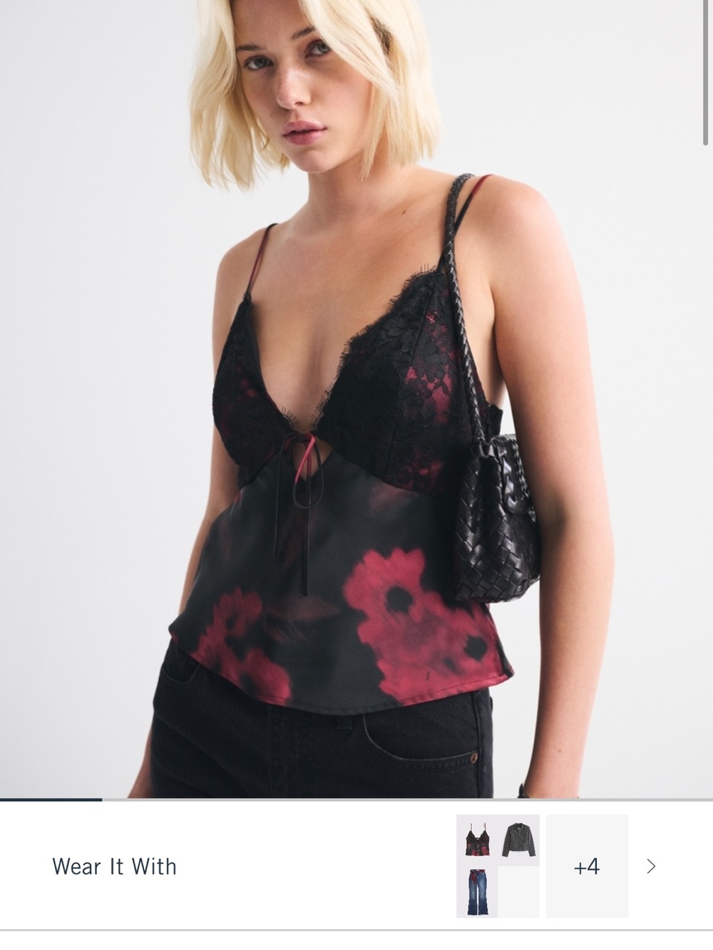 The Abercrombie & Fitch Bella Tie-Front Cami